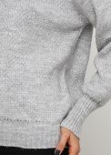 Джемпер жіночий Only Women світло-сірий соти мікс