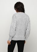 Джемпер жіночий Only Women світло-сірий соти мікс