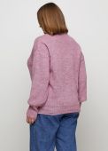 Джемпер женский вязаный Only Women  сиреневый соты микс 