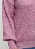 Джемпер женский вязаный Only Women  сиреневый соты микс 