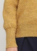 Джемпер жіночий в'язаний соти Only Women гірчичний