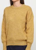 Джемпер жіночий в'язаний соти Only Women гірчичний