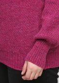 Джемпер жіночий в'язаний соти Only Women фуксія Джемпер жіночий в'язаний соти Only Women фуксія