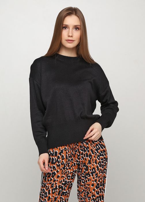 Джемпер женский вязаный Only Women тёмно-серый