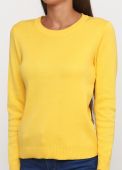 Джемпер жіночий вязаний Only Women в'язаний жовтий