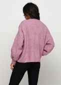 Джемпер жіночий в'язаний соти Only Women бузковий oversize Джемпер жіночий в'язаний соти Only Women бузковий oversize
