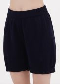 Шорти жіночі літні в'язані Only Women темно-сині з шовку