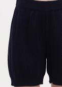 Шорти жіночі літні в'язані Only Women темно-сині з шовку