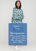 Шорти жіночі Only Women бірюзові подовжені (двонитка)