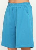Шорти жіночі Only Women бірюзові подовжені (двонитка)