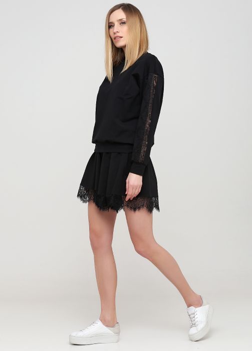Шорты женские Only Women черные с кружевом 