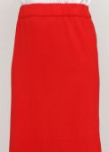 Юбка женская Only Women красная  длинная (из хлопка)