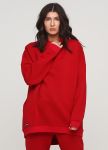 Свитшот женский зимний Only Women бордовый mega oversize Свитшот женский зимний Only Women бордовый mega oversize