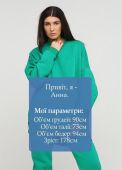 Світшот жіночий зимовий Only Women зелений mega oversize Світшот жіночий зимовий Only Women зелений mega oversize