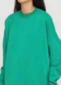 Світшот жіночий зимовий Only Women зелений mega oversize Світшот жіночий зимовий Only Women зелений mega oversize