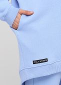 Світшот жіночий зимовий Only Women блакитний mega oversize