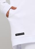 Світшот жіночий зимовий Only Women білий mega oversize