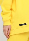 Свитшот женский зимний Only Women жёлтый mega oversize 