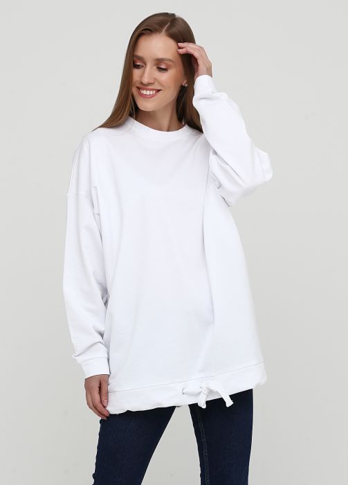 Світшот жіночий демісезонний Only Women білий