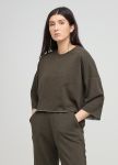 Свитшот женский демисезонный Only Women хакки короткий  Свитшот женский демисезонный Only Women хакки короткий