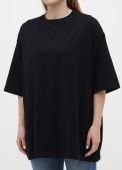 Футболка жіноча Only Women чорна (oversize) Футболка жіноча Only Women чорна (oversize)