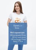Футболка жіноча sheina Only Women біла з черепом та косинкою