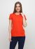 Футболка женская Sheina Only Women 1 оранжевая с оранжевым логотипом сзади 