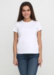 Футболка женская sheina Only Women белая с белым лого сзади Футболка женская sheina Only Women белая с белым лого сзади