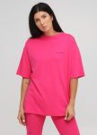 Футболка женская Only Women фуксия с вышивкой электрик впереди (oversize) Футболка женская Only Women фуксия с вышивкой электрик впереди (oversize)