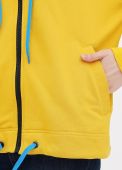 Толстовка женская демисезонная Only Women горчичная (двунитка петля)