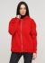 Толстовка женская красная зимняя с боковыми карманами Only Women