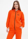 Толстовка женская демисезонная Only Women мандариновая с рибаной внизу (двунитка петля) Толстовка женская демисезонная Only Women мандариновая с рибаной внизу (двунитка петля)
