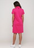 Сукня Polo жіноча літня Only Women фуксинова (лакоста)